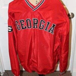University of Georgia Bulldogs Windbreaker G III Carl Banks Size L
